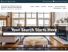 Tablet Screenshot of johnwentworthgroup.com